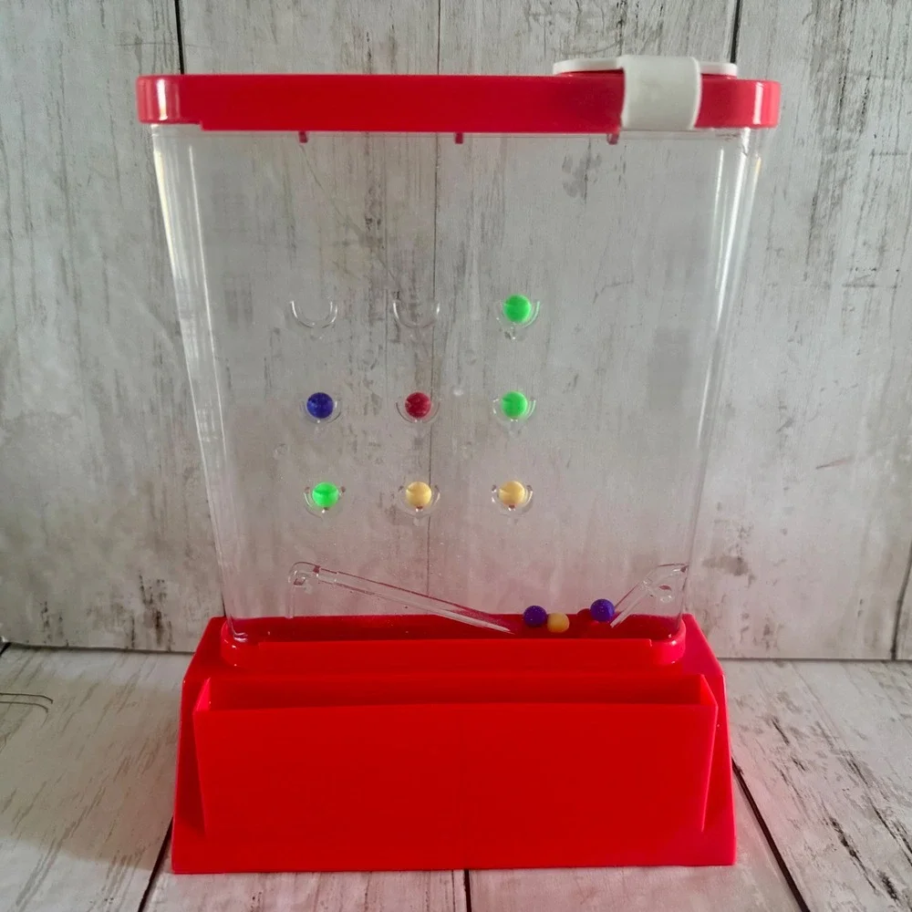 Waterfuls Wonderful Water Push Luck Skill Game Red Tic Tac Toe Sensory Fidget